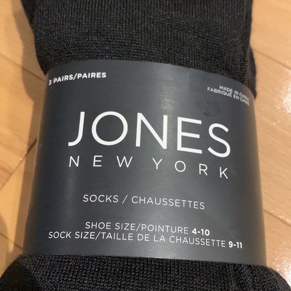 3 NWT Pack of Black Dress Socks - shoe size 4-10 / sock size 9-11 - Picture 2 of 7